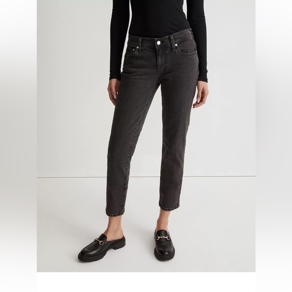 Madewell The Low-Rise Perfect Vintage Jean in Lunar Wash  NEW With Tags size 23 - Picture 4 of 12